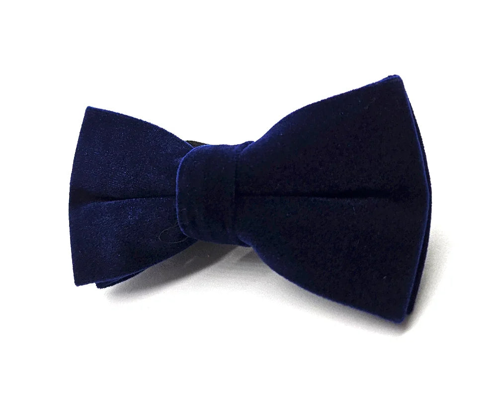 Pajarita Terciopelo Azul Oscuro - Pitas, Pitas Pajaritas | Pajaritas originales y muy frikis