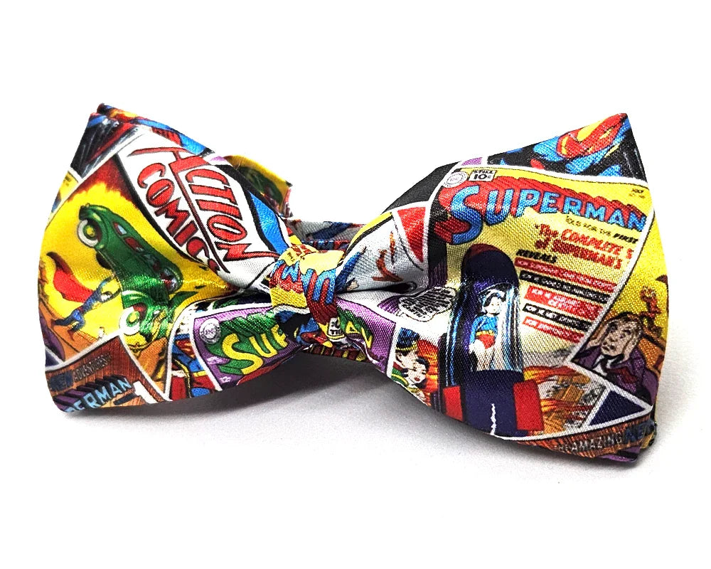 Pajarita Superhéroes Satinados - Pitas, Pitas Pajaritas | Pajaritas originales y muy frikis