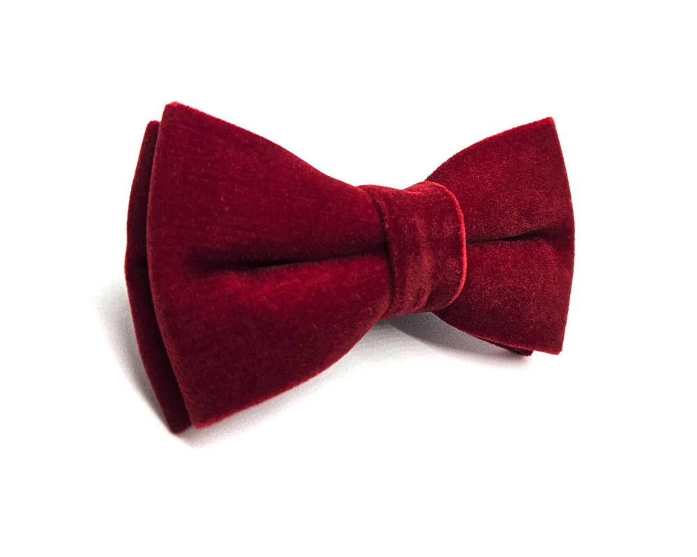 Pajarita Terciopelo Rojo - Pitas, Pitas Pajaritas | Pajaritas originales y muy frikis