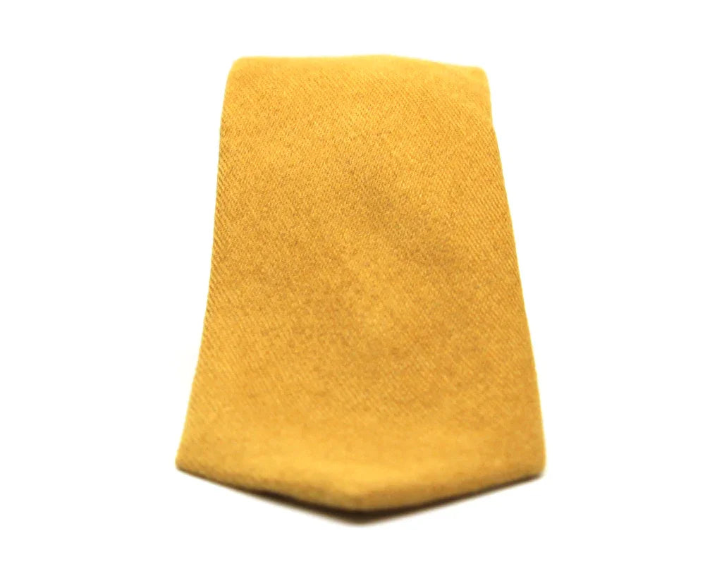 Corbata Mostaza