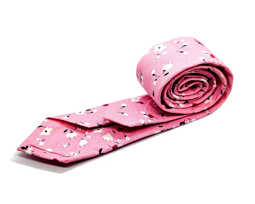 Corbata Rosa Vintage