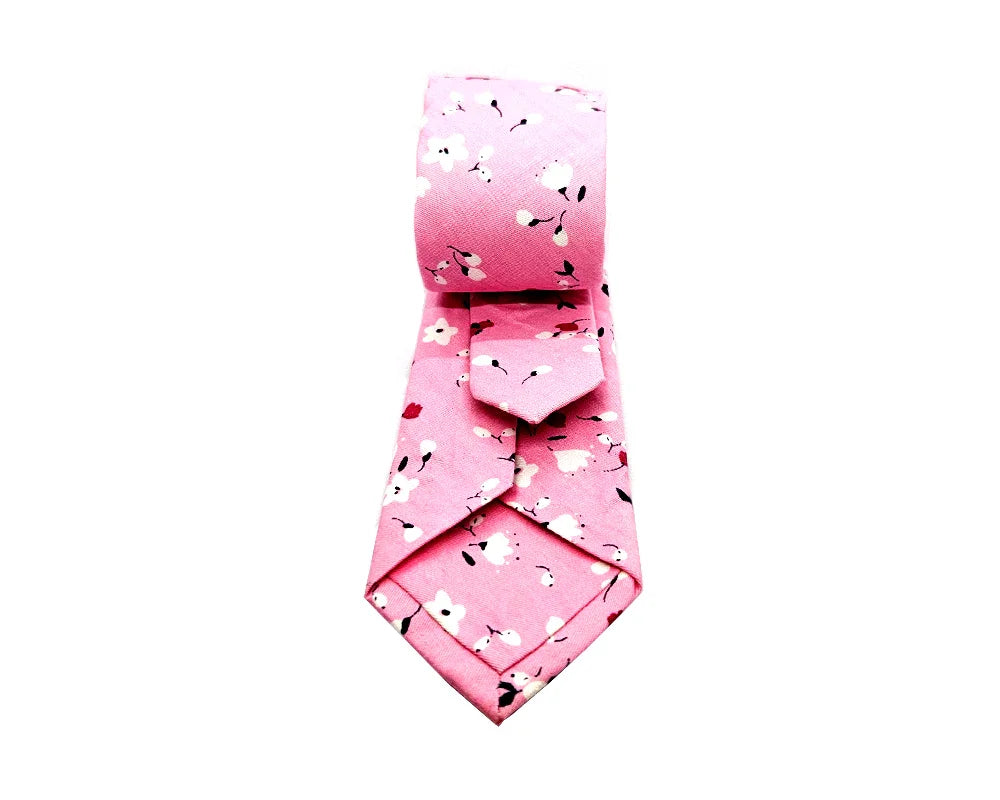 Corbata Rosa Vintage