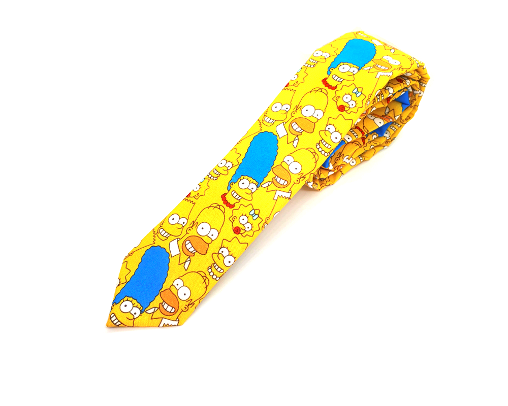 Corbata Simpsons Amarilla