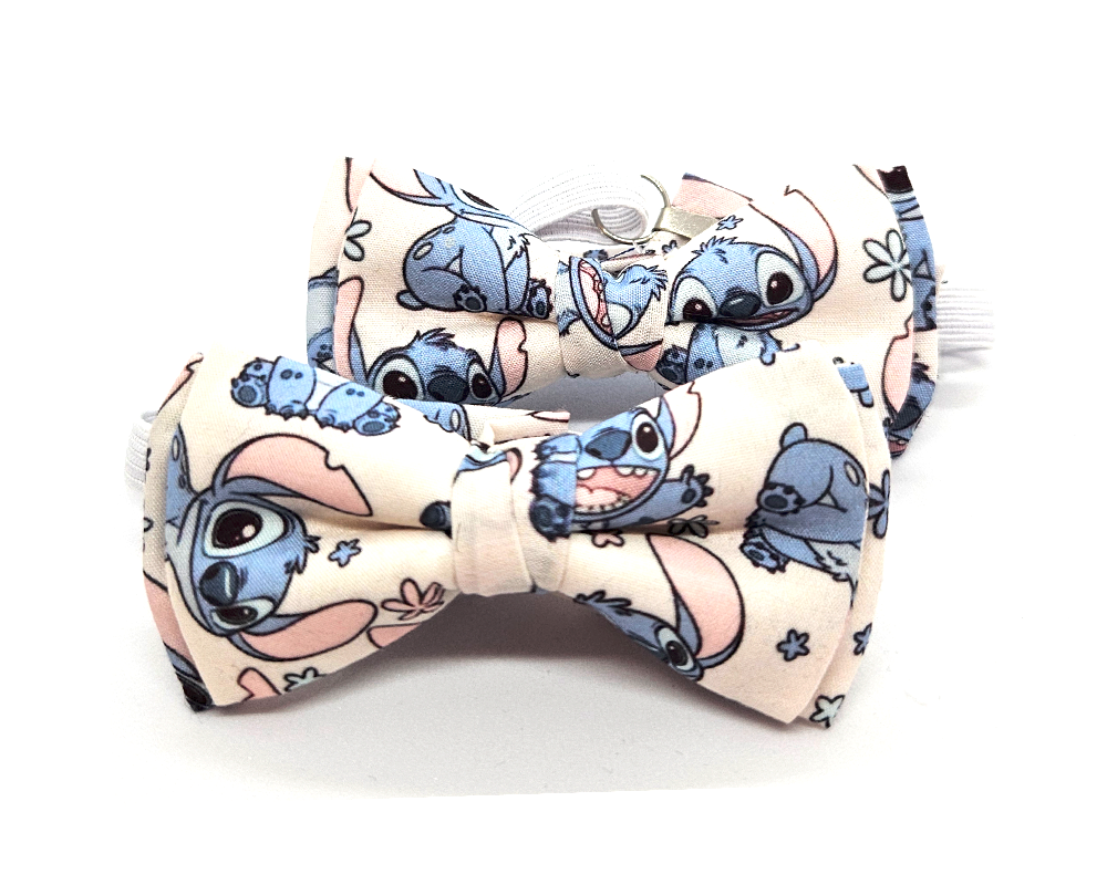 Pajarita Stitch Rosa 🆕