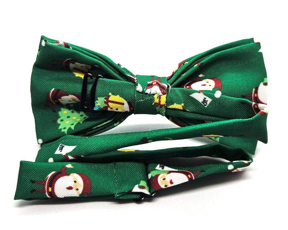 Pajarita Verde Papa Noel