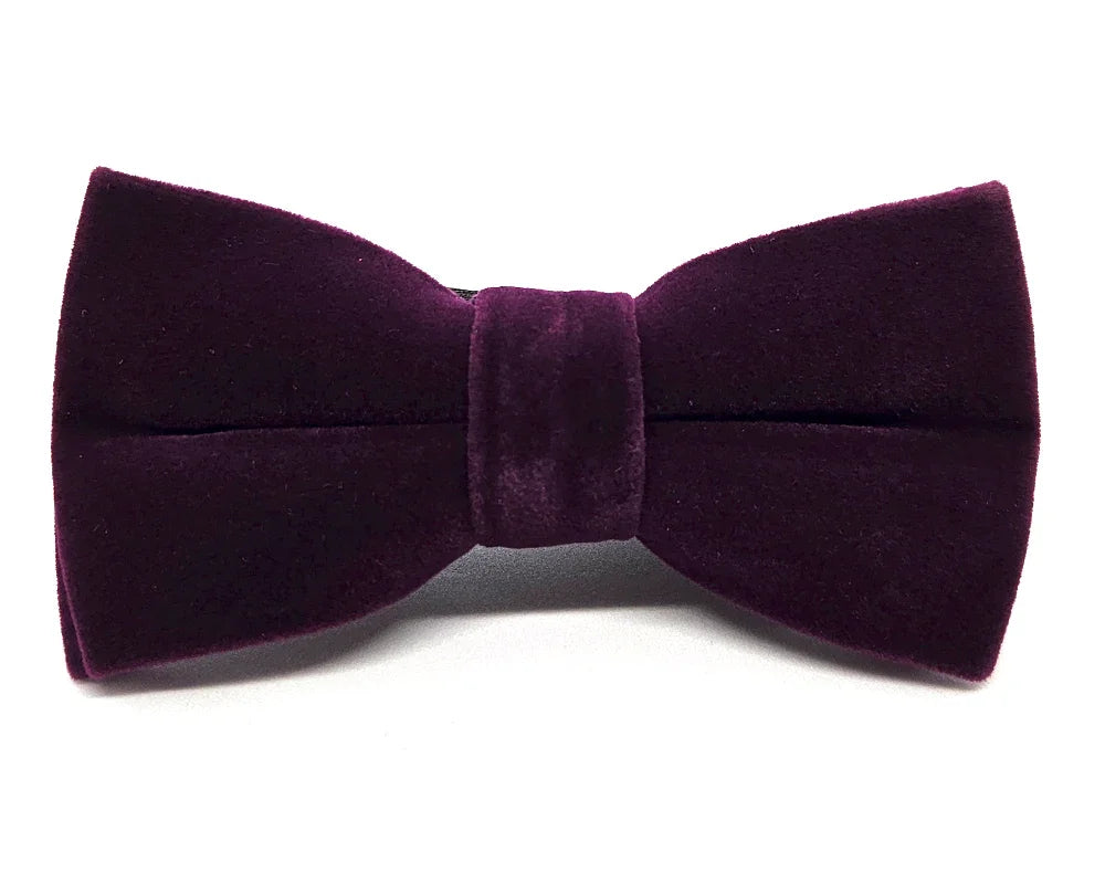 Pajarita Terciopelo Morado - Pitas, Pitas Pajaritas | Pajaritas originales y muy frikis