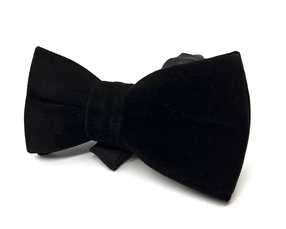 Pajarita Terciopelo Negro - Pitas, Pitas Pajaritas | Pajaritas originales y muy frikis