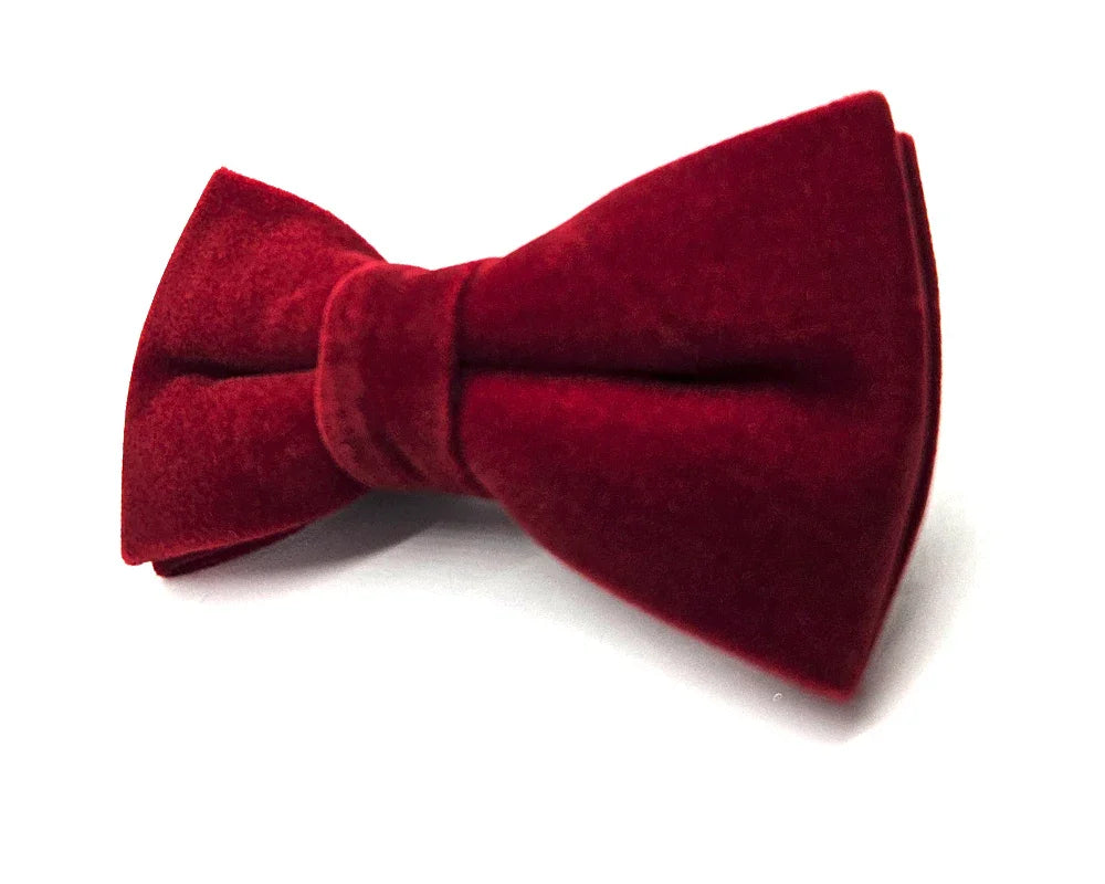 Pajarita Terciopelo Rojo - Pitas, Pitas Pajaritas | Pajaritas originales y muy frikis