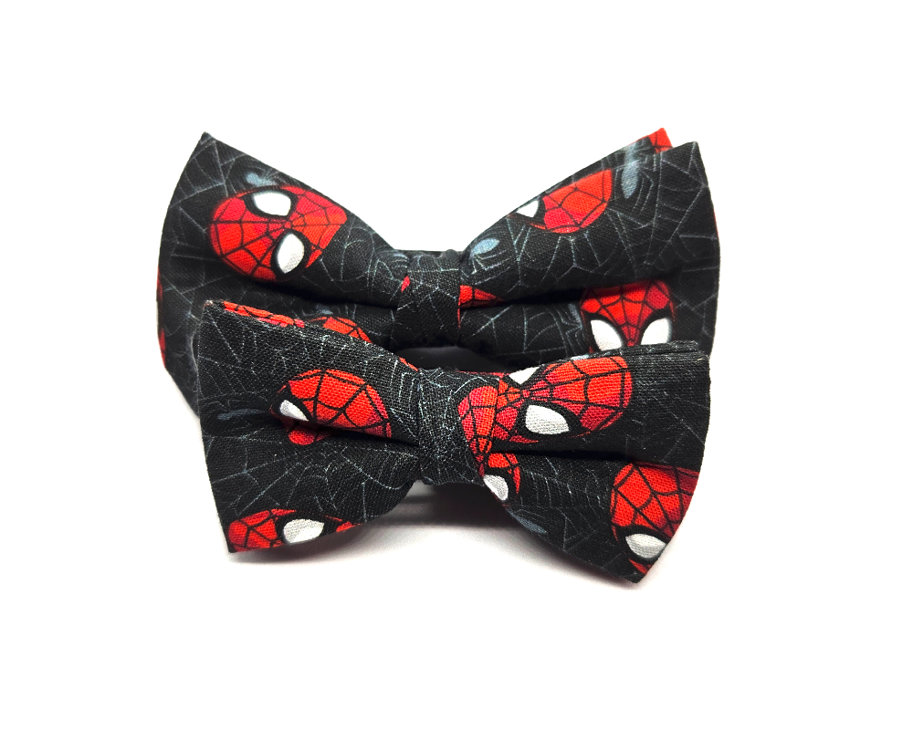 Spiderman bow tie