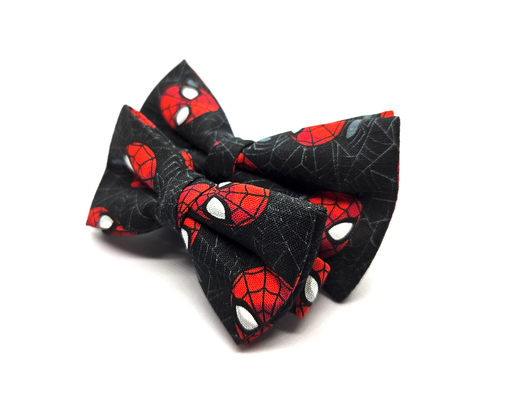Spiderman bow tie